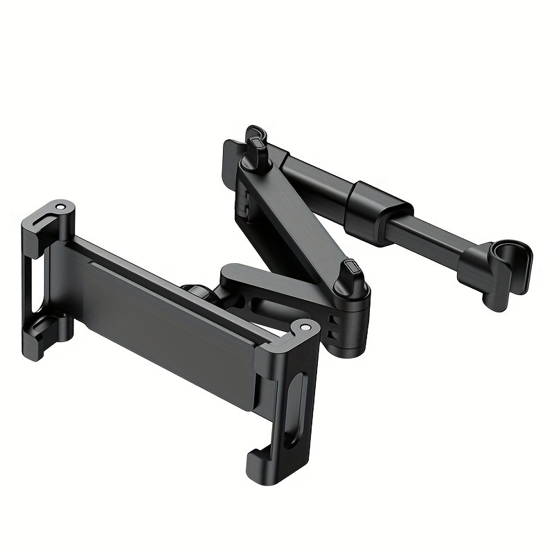 Tablet Accessories Must Have - 車用タブレットホルダー、ヘッドレストマウント調整可能なスタンドクレードル、5インチから12.9インチの携帯電話とタブレットに対応