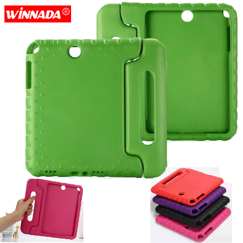Tablet Accessories Samsung - サムスンギャラクシータブ用保護カバー,9.7インチT550 t555c,耐衝撃ケース,子供用安全ハンドル,落下防止保護ケース,p550,p555