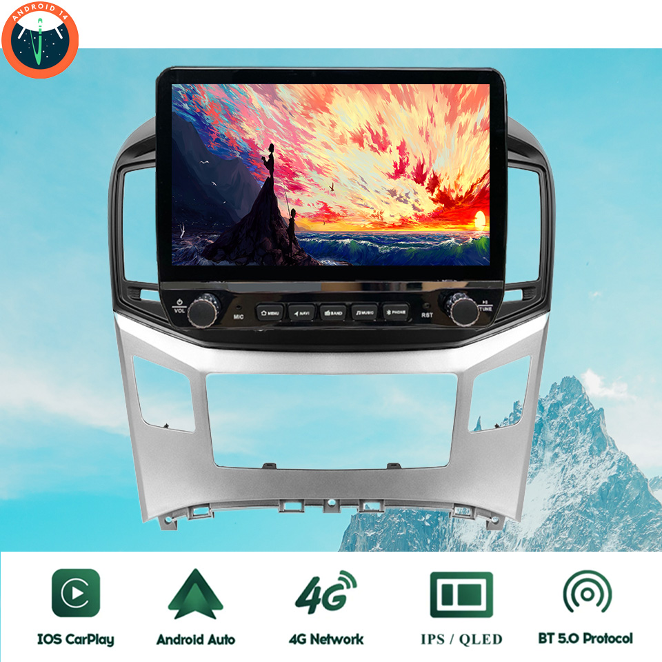 Tablet Danish Mobile & Accessories Photos - 2Din Android 14搭載カーステレオマルチメディアPCタブレット Hyundai H1 Starex