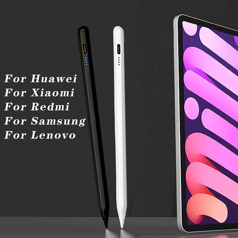 Tablet Accessories Samsung - ユニバーサルタッチスクリーンペンスタイラスペン磁気吸着タブレットアクセサリー Huawei Xiaomi Samsung iPad Lenovo