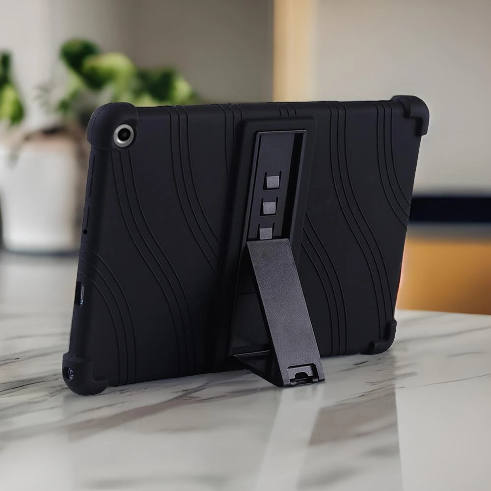Onn Tablet Accessories - 耐衝撃性シリコンスタンドカバー,ウォリート用,10.1個のタブレット3個,モデル100071485 2022
