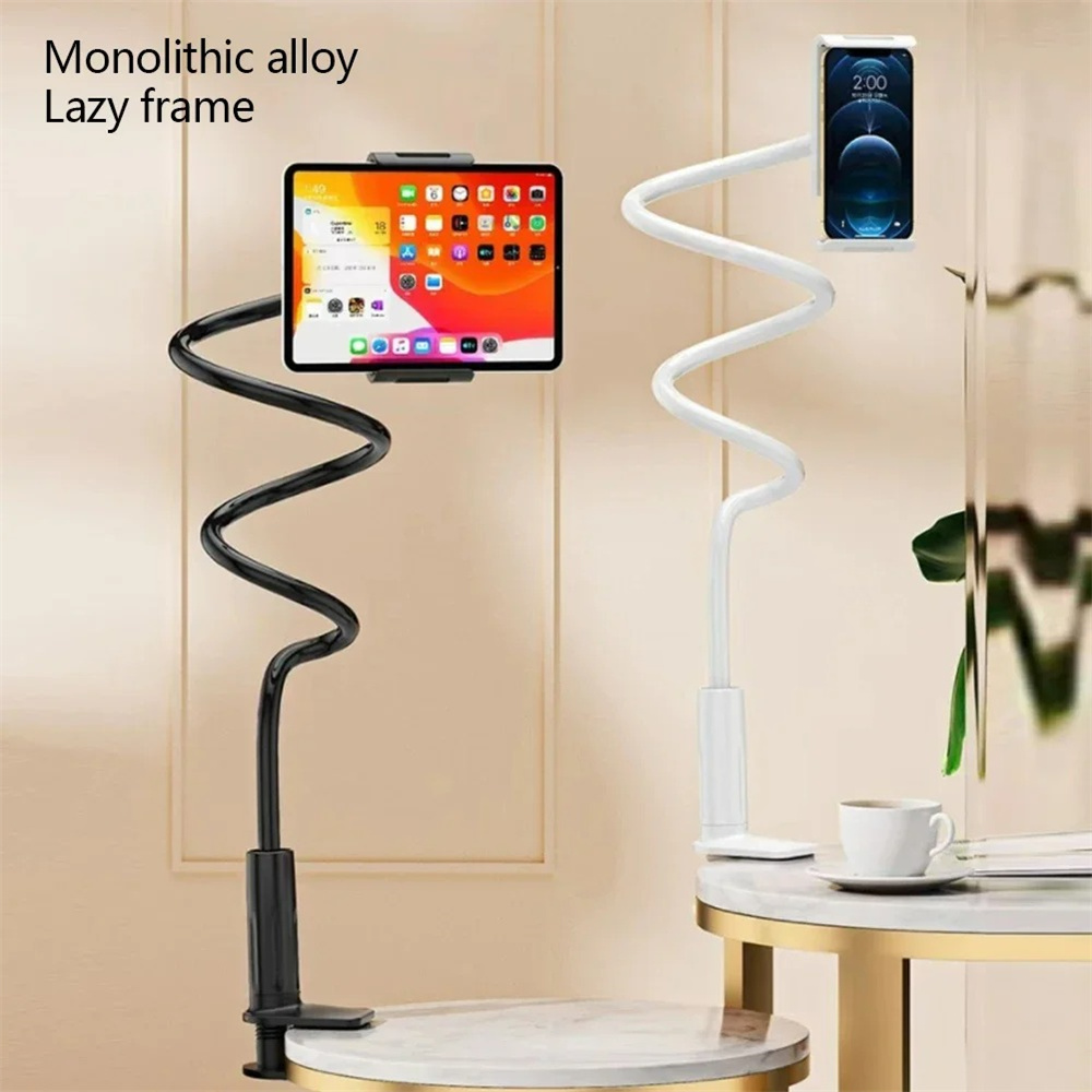 Cheap Tablet Accessories - 18mm厚のグースネック式スマホ・タブレットホルダー360度回転 ° 調節可能なベッド用レイジースタンド超安定ユニバーサルマウント iPhone iPad Samsung対応