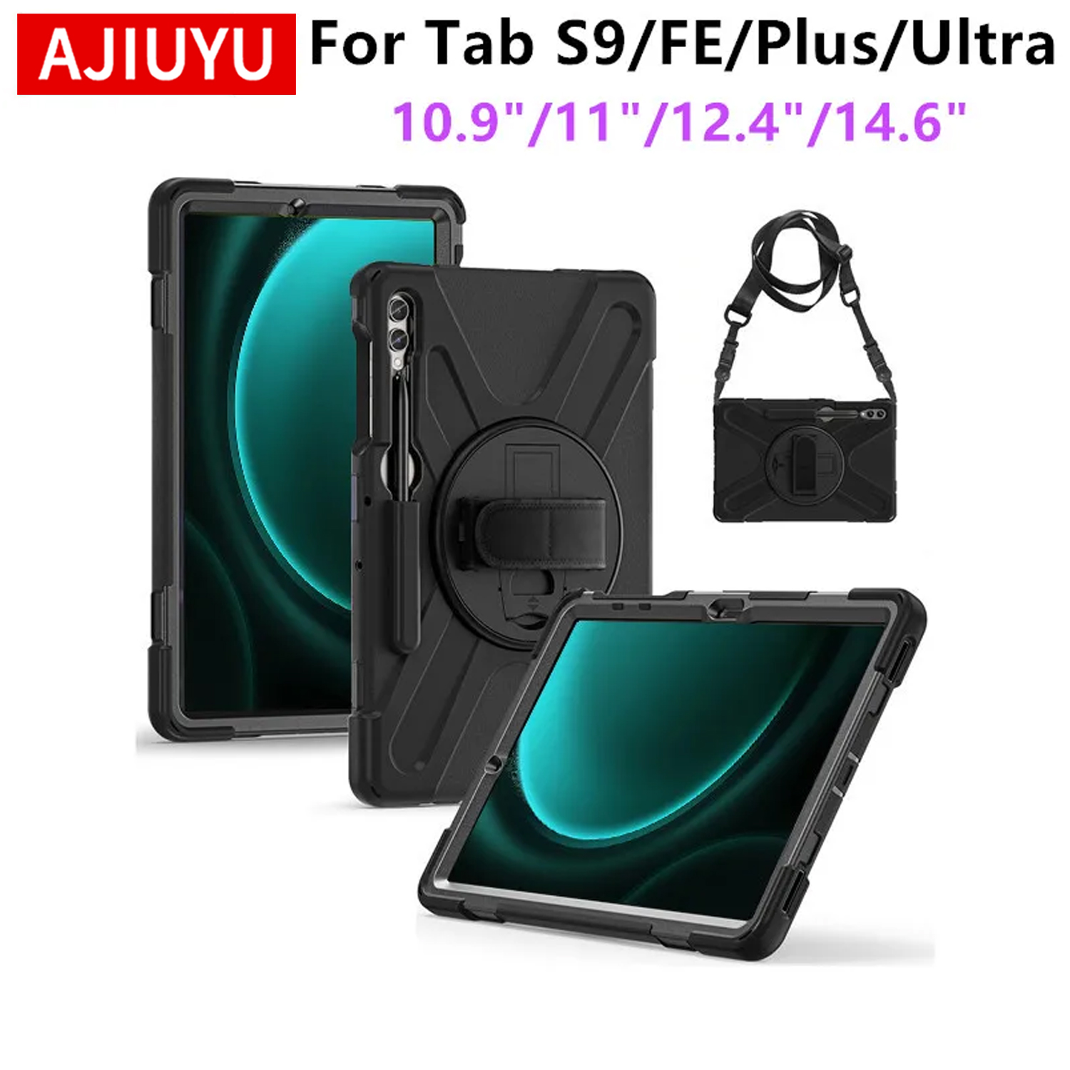 Tablet Accessories Samsung - ヘビーデューティ耐衝撃ケースサムスンギャラクシータブ A9 プラス A9 + 11