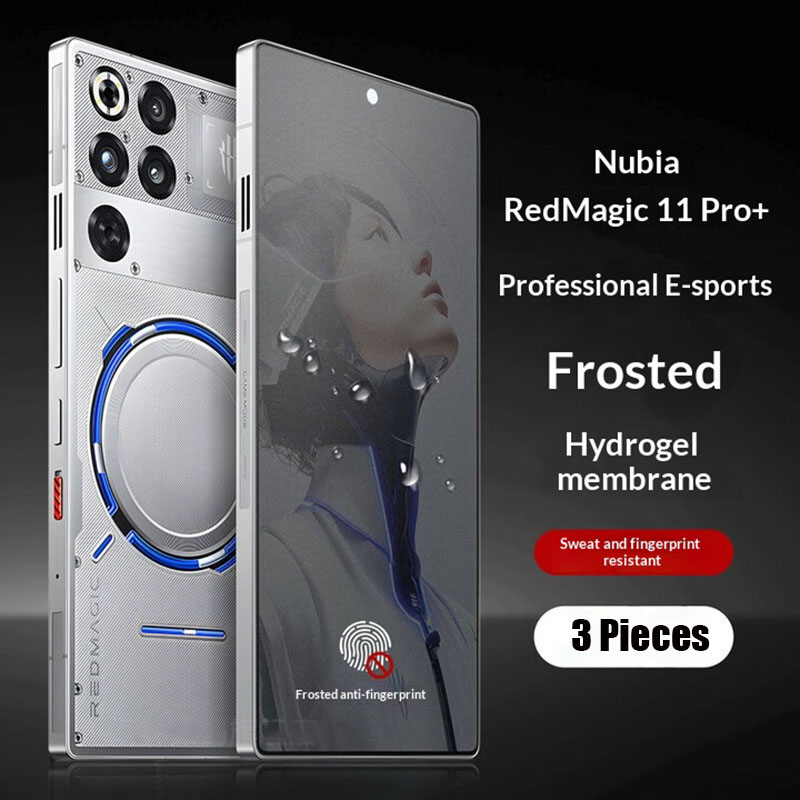 Redmagic Tablet Accessories - ZTE nubia RedMagic 11 Pro用マットハイドロゲルフィルム3枚、RedMagic 11