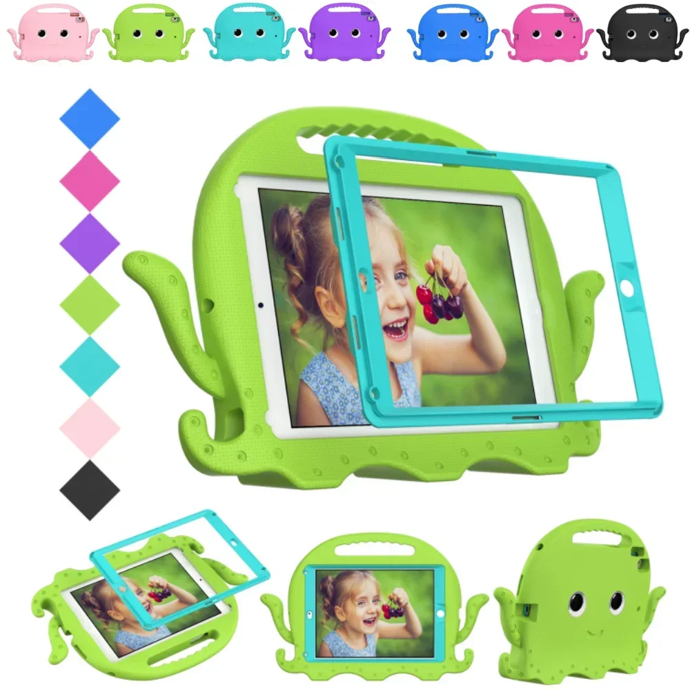 Cheap Tablet Accessories - Octopuses EVA キッズケース Samsung Galaxy Tab