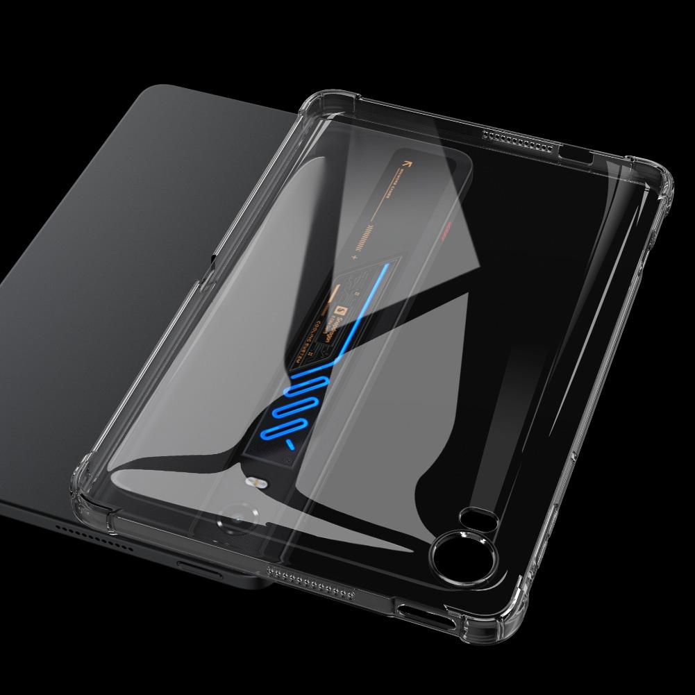 Redmagic Tablet Accessories - RedMagic Astra 2用クリアTPUタブレットケース 耐衝撃強化コーナー付き 透明保護カバー