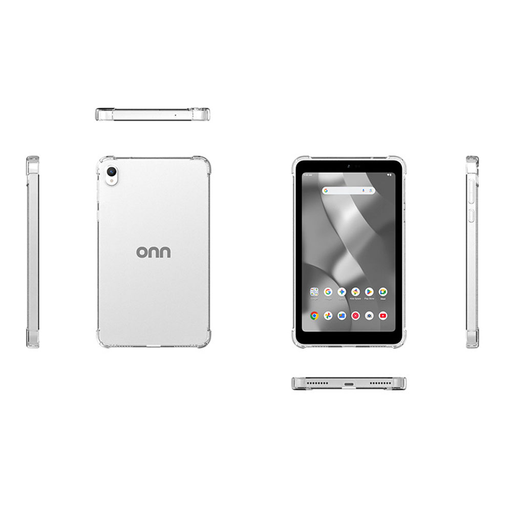 耐衝撃クリアTPUエアクッションケース Onn 7インチ C - Onn Tablet Accessories のレビューと価格
