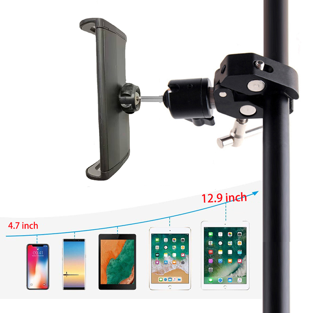 ユニバーサルタブレットデスクトップマイクホルダー、マイクスタ - Tablet Car Mount のレビューと価格