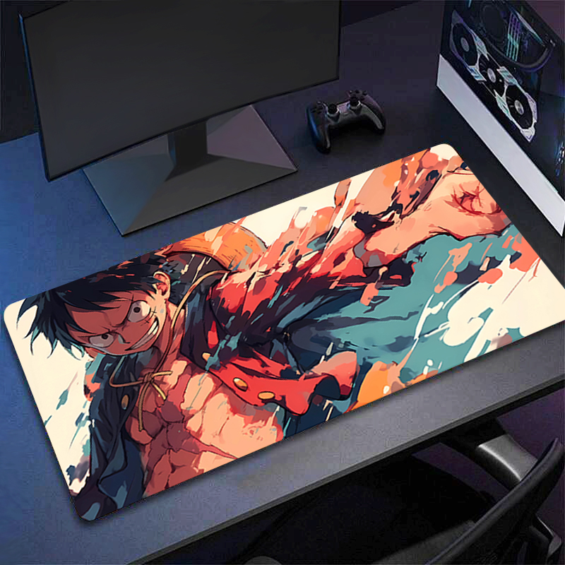 マウスパッドワンピースアニメ耐久性のある新しいゲーマー大型  - Tablet Accessories For Gaming のレビューと価格
