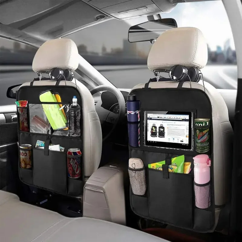 カーシートオーガナイザー 多機能オックスフォード生地 車用バ - Tablet Accessories Must Have のレビューと価格