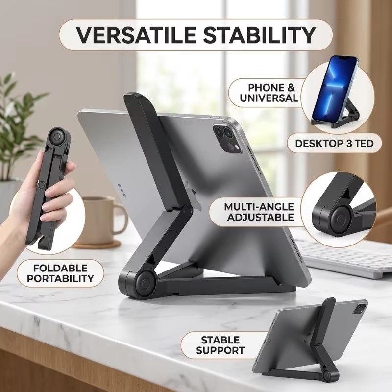 ユニバーサル折りたたみタブレットホルダー iPad Air  - Tablet Accessories Samsung のレビューと価格