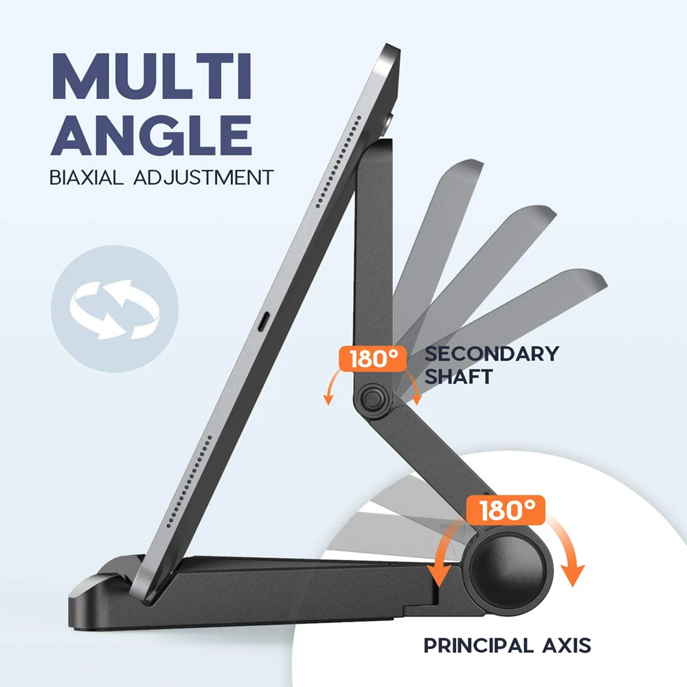 ユニバーサル折りたたみタブレットホルダー iPad Air  - Tablet Accessories Samsung のレビューと価格
