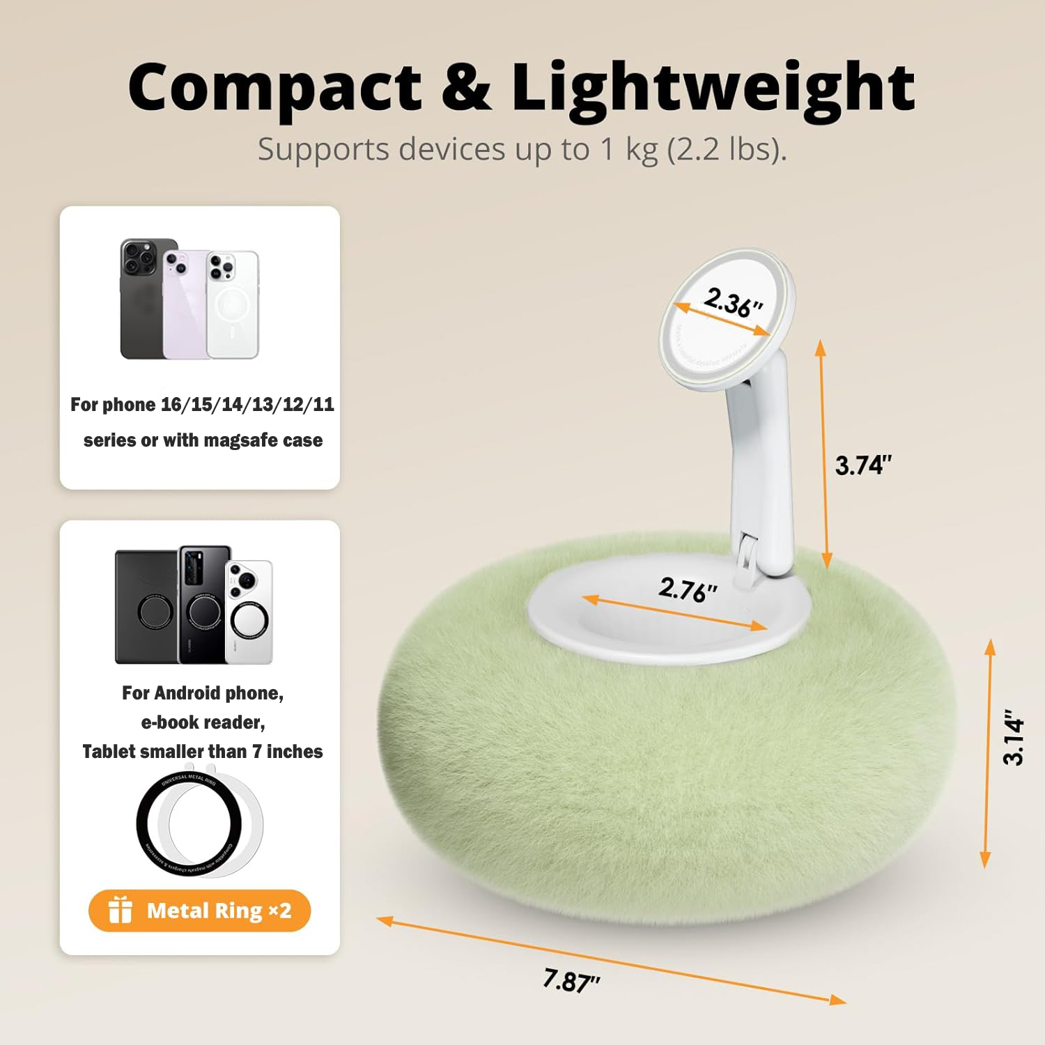 2025年式 マグネット式枕型スタンド Kindle電子書籍 - Cheap Tablet Accessories のレビューと価格