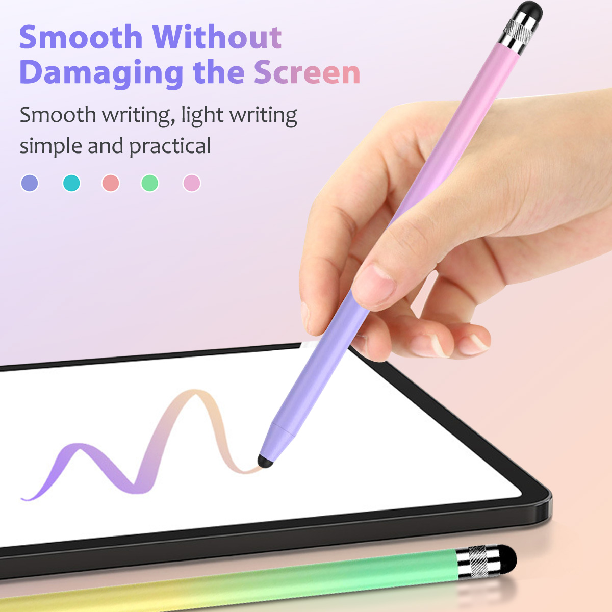 ユニバーサル2in1スタイラスペン、Androidスマートフ - Tablet Accessories Kids のレビューと価格