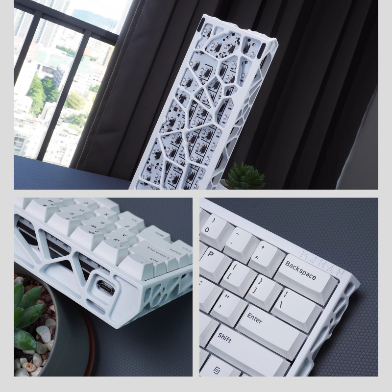 Holy60/GH60 ケースカスタマイズされたメカニカルキ - Tablet Accessories 3D Print のレビューと価格