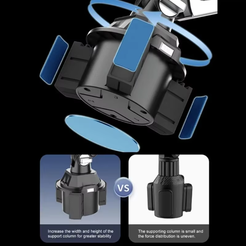 車用カップホルダー タブレット＆スマホマウント ユニバーサル - Tablet Car Mount のレビューと価格
