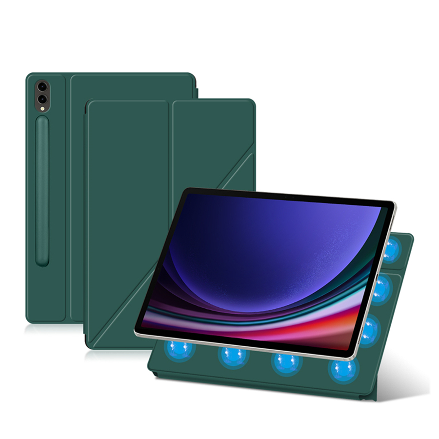 サムスンギャラクシータブ用磁気ケース,PUレザースタンドカバ - Cheap Tablet Accessories のレビューと価格