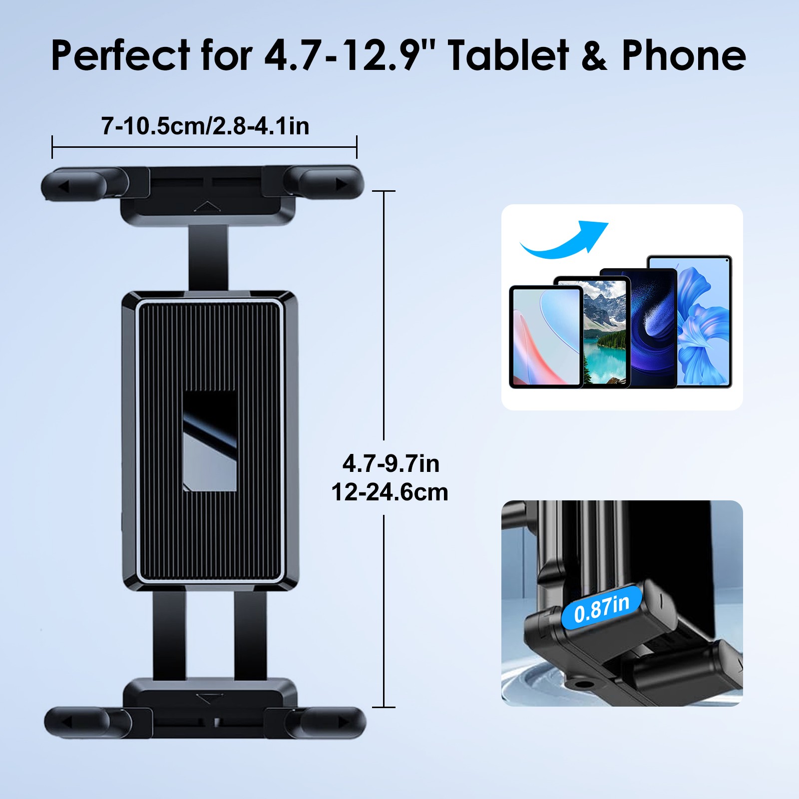 トラック用タブレットマウント、ヘビーデューティードリルベース - Tablet Car Mount のレビューと価格