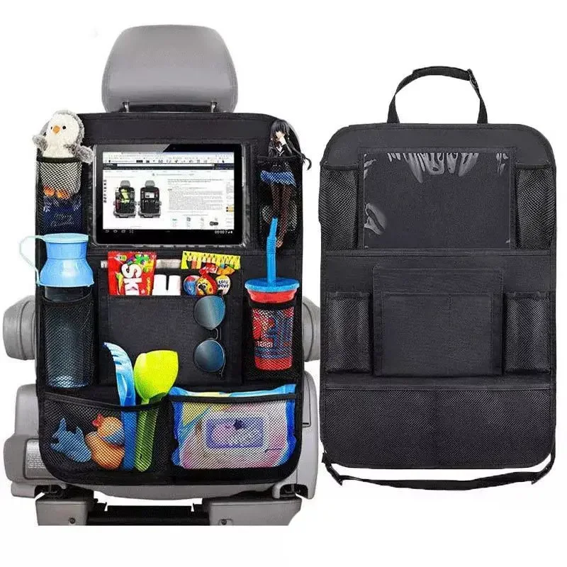 車の後部座席オーガナイザー、タッチスクリーン、タブレットホル - Tablet Accessories Must Have のレビューと価格