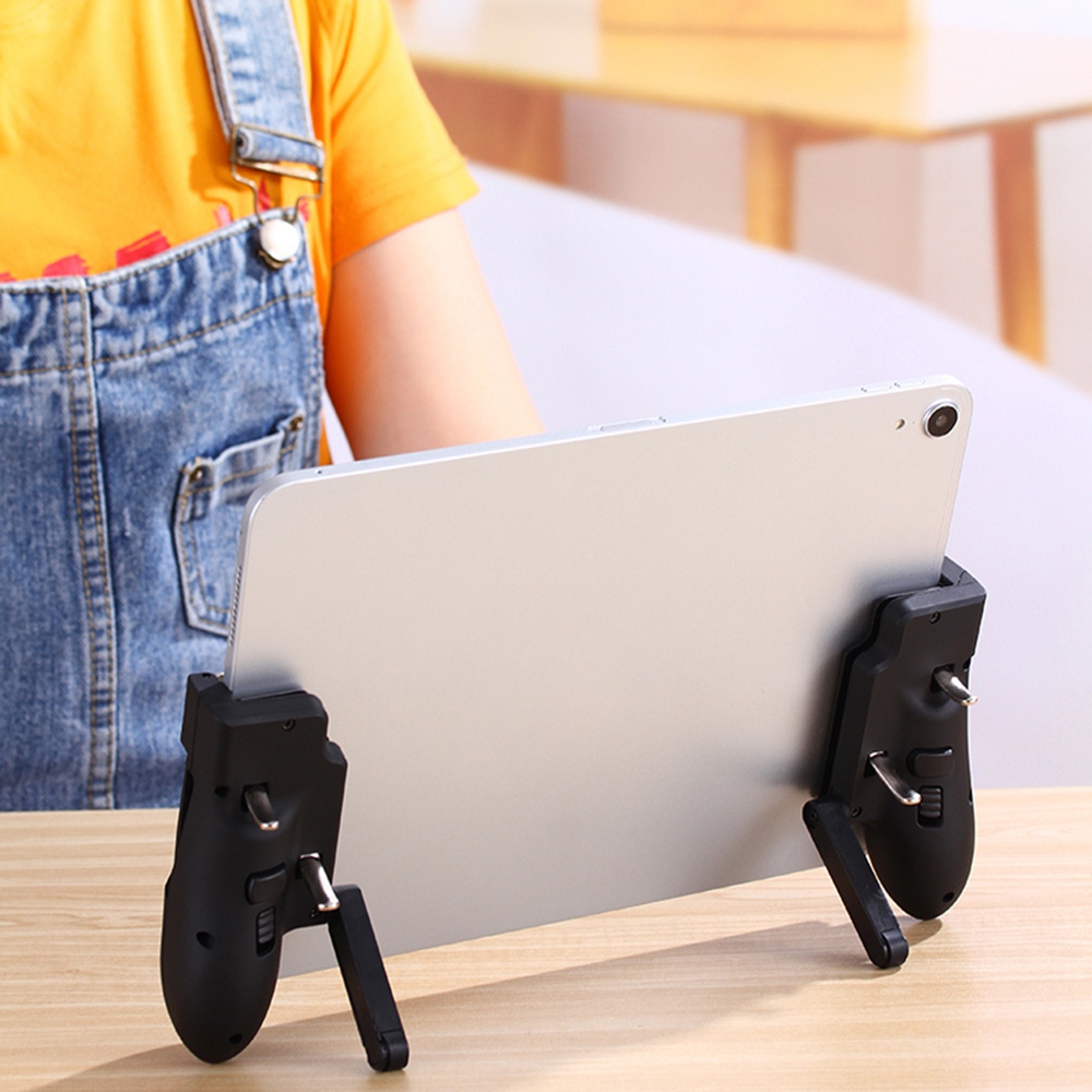 PUBGモバイルコントローラー用高品質6本指トリガーゲームパ - Tablet Pc Accessories のレビューと価格