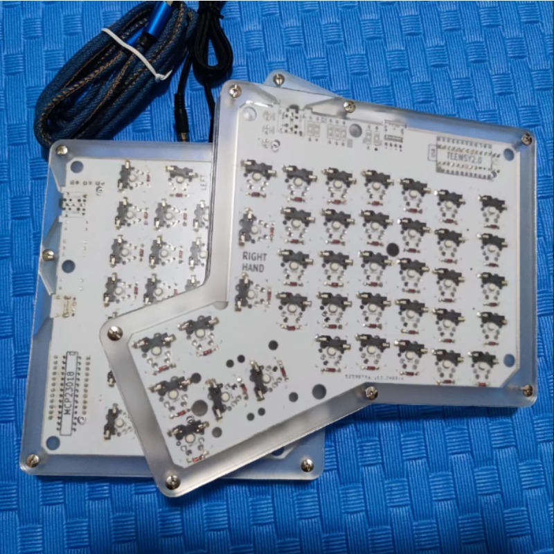 Ergodox 分割キーボードキット有線ホットスワップ 3D - Tablet Accessories 3D Print のレビューと価格