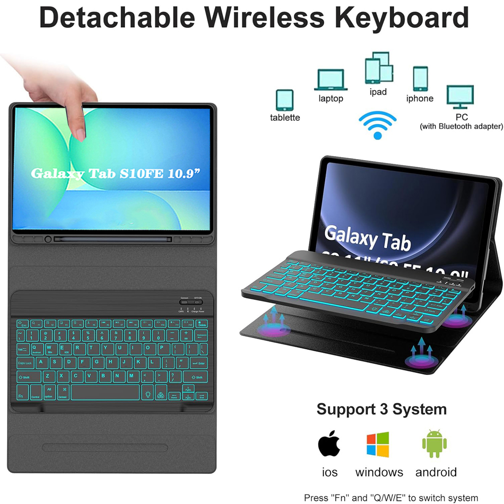 Samsung Galaxy Tab S10 FE 10.9 - Tablet Accessories Samsung のレビューと価格