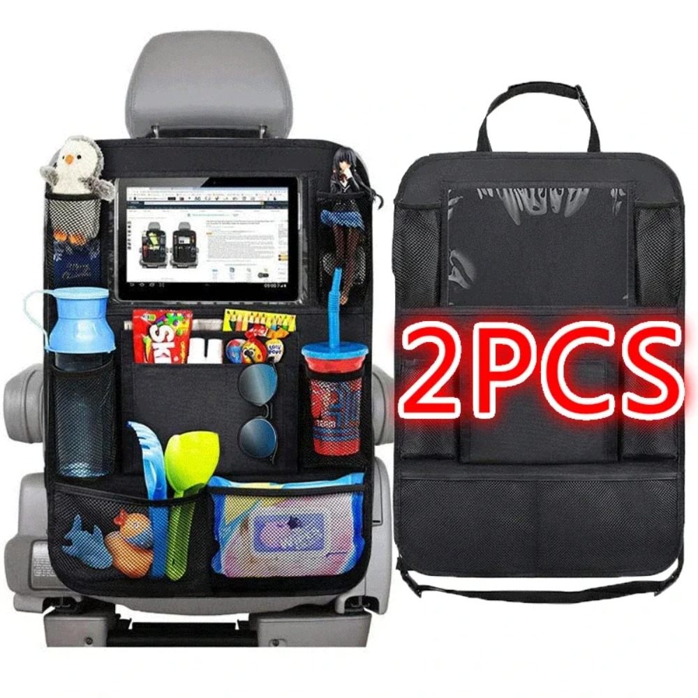 カーシートバックオーガナイザー 9 収納ポケット タッチスク - Tablet Accessories Bag のレビューと価格