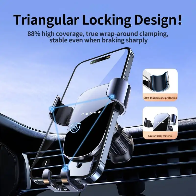TIMESS 車載ホルダーマウントアップグレード 自動ロック - Car Accessories Tablet Holder のレビューと価格
