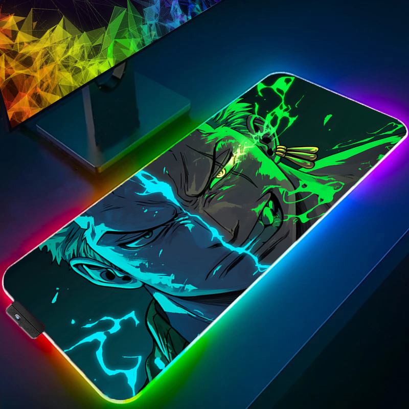 ワンピースゾロマウスパッド RGB ゲームアクセサリー Ga - Tablet Pc Accessories のレビューと価格