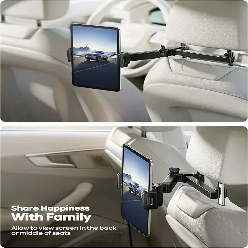 車の後部枕電話ホルダータブレットカースタンドシート後部ヘッド - Tablet Car Mount のレビューと価格
