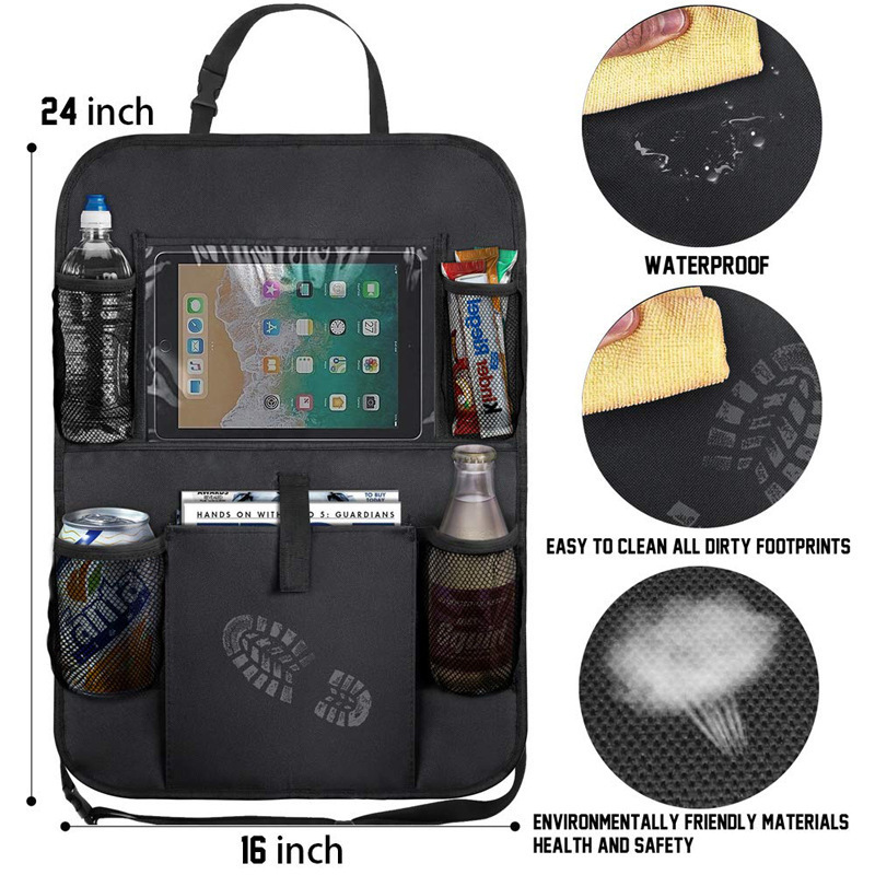 車の後部座席オーガナイザー タッチスクリーンタブレットホルダ - Tablet Accessories Must Have のレビューと価格