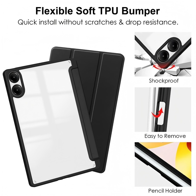 Xiaomi Poco Pad M1ケース、ペンシルホルダー - Poco Tablet Accessories のレビューと価格