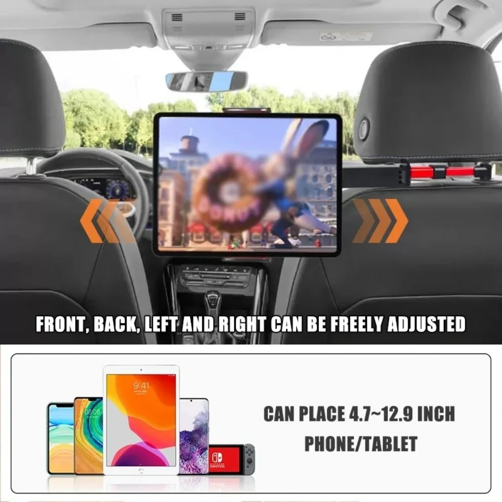 伸縮式車載ヘッドレストタブレットホルダー（子供用）、格納式ア - Tablet Accessories Must Have のレビューと価格