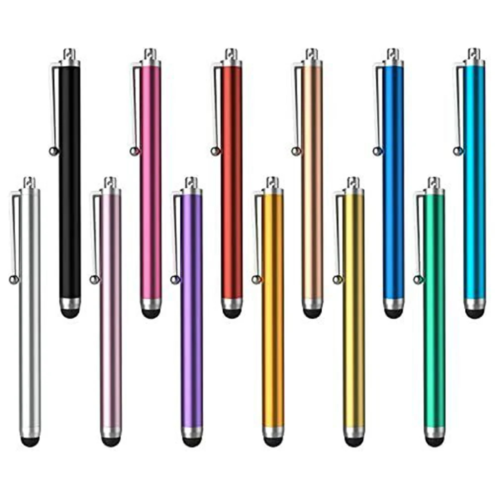 10 ピース/ロットユニバーサルスタイラスペン描画鉛筆容量性 - Tablet Accessories Kids のレビューと価格