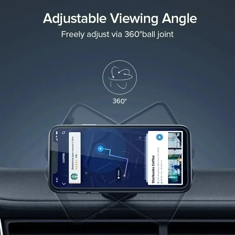 磁気自動車電話ホルダーマウントダッシュボードスマートフォンモ - Tablet Car Mount のレビューと価格