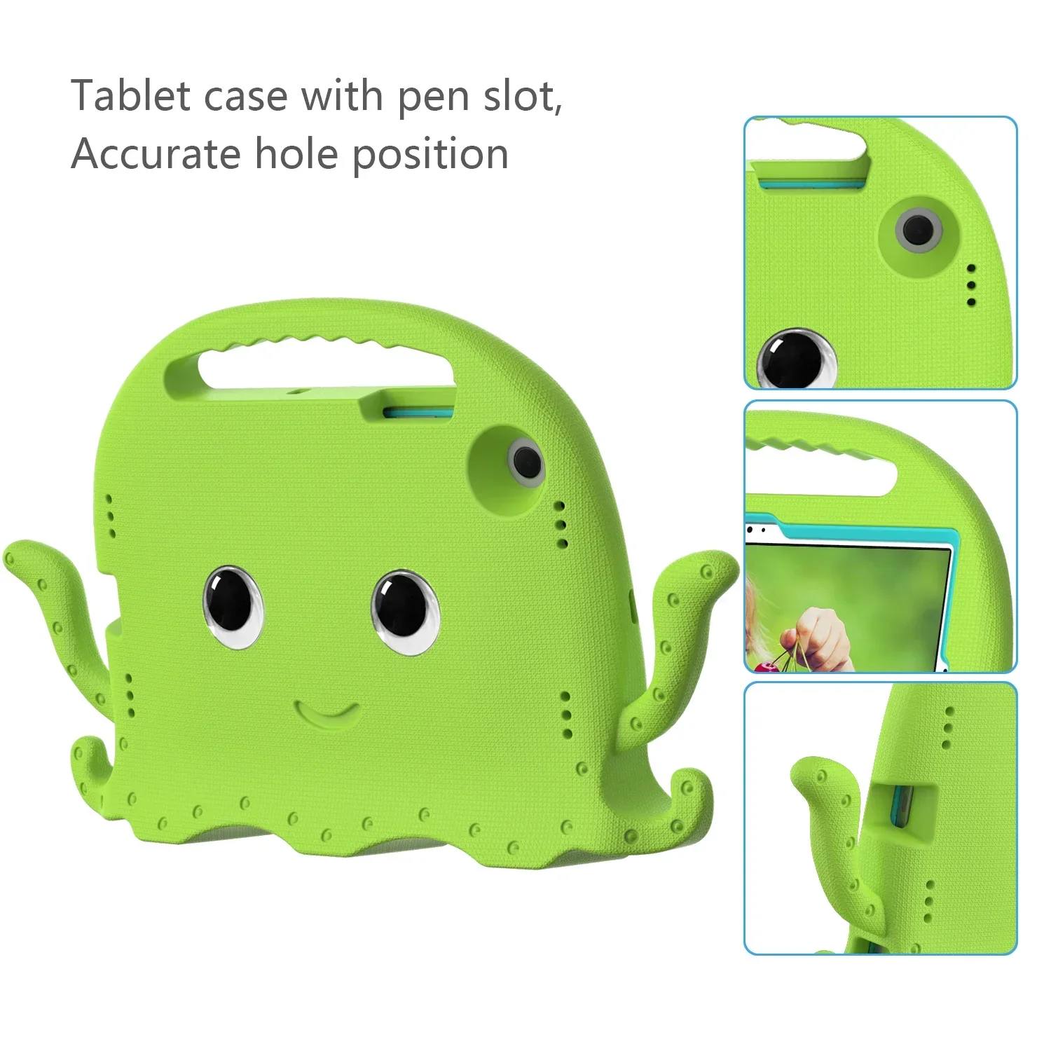 Octopuses EVA キッズケース Samsung G - Cheap Tablet Accessories のレビューと価格