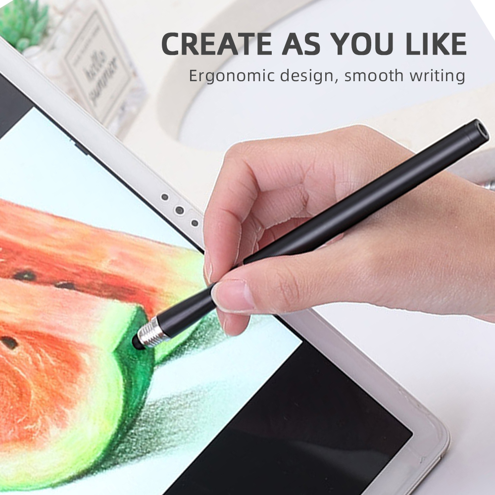 2in1 スタイラスペンユニバーサル描画タブレット容量性スク - Tablet Accessories Kids のレビューと価格