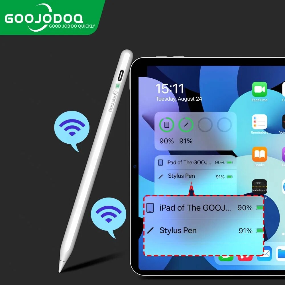 IPad用タッチスクリーンペン,Apple Pencil 2 - Tablet Accessories Kids のレビューと価格