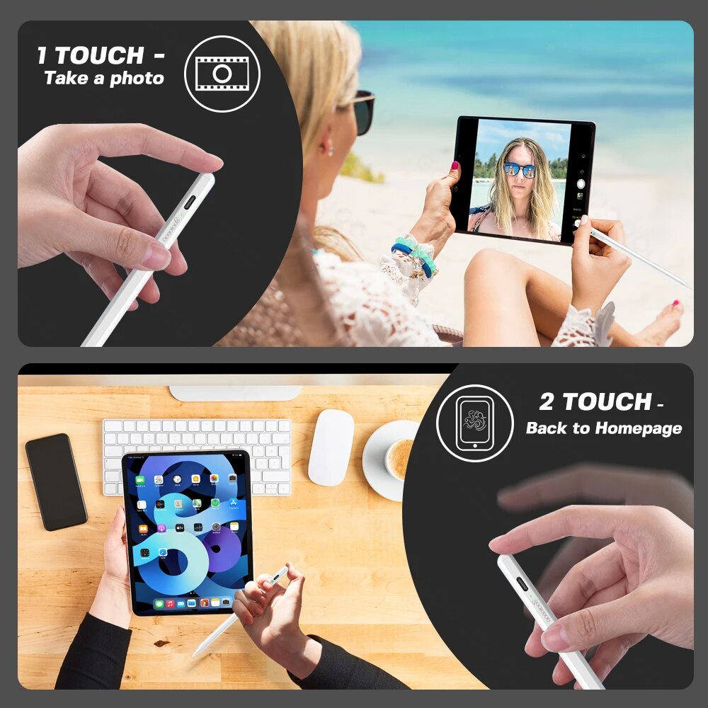 IPad用タッチスクリーンペン,Apple Pencil 2 - Tablet Accessories Kids のレビューと価格