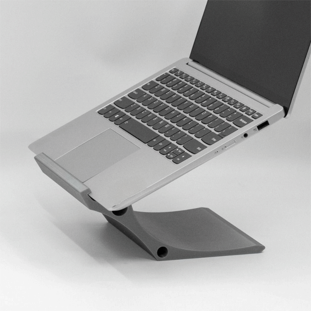 新型吊り下げ式ノートパソコンスタンド ポータブル人間工学に基 - Tablet Accessories 3D Print のレビューと価格