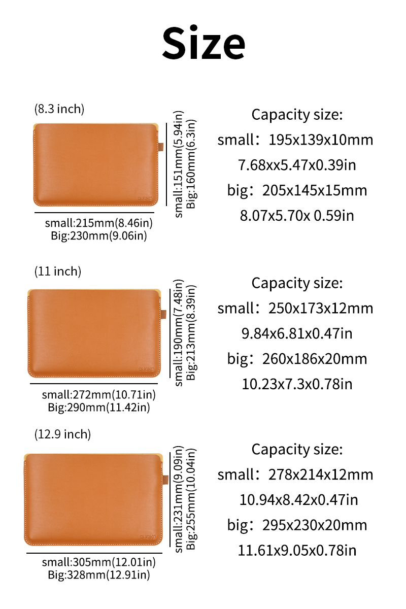 スリムタブレットケース保護カバー 8.3/11/12.9イン - Tablet Accessories Bag のレビューと価格