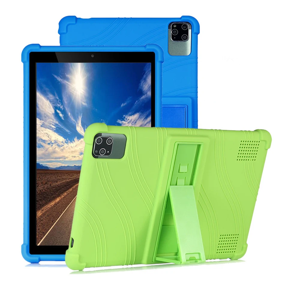耐衝撃性シリコンスタンドカバー,ユニバーサルタブレットケース - Onn Tablet Accessories のレビューと価格