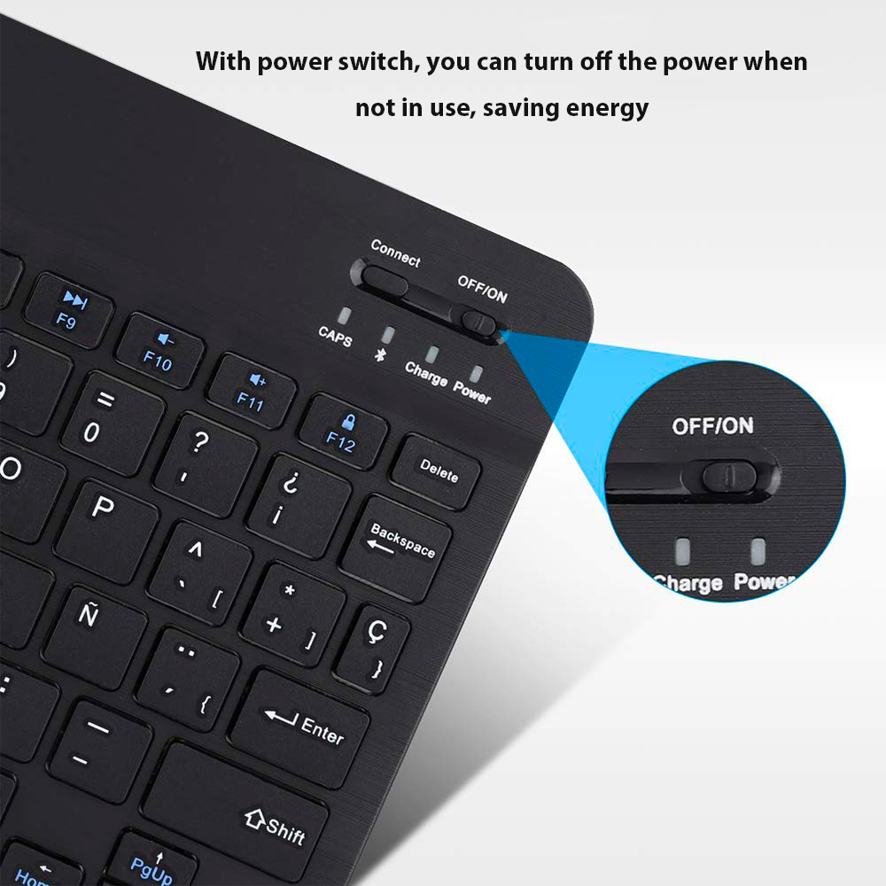 Bluetooth ワイヤレスキーボード Android I - Tablet Pc Accessories のレビューと価格