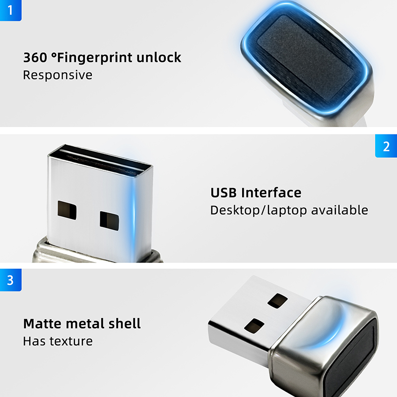 ミニ生体認証指紋ログインロック Windows 10 ハロー - Windows Tablet Accessories のレビューと価格
