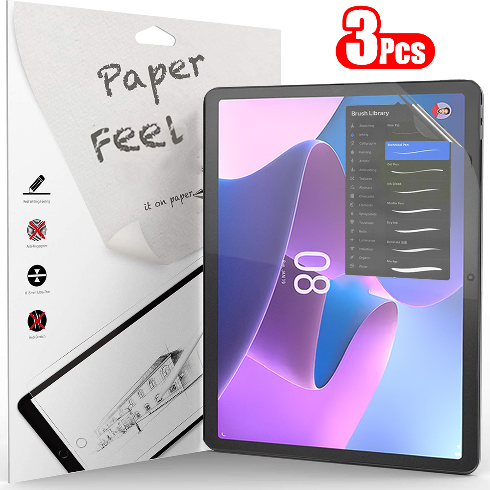 3 個の紙のようなスクリーンプロテクター Lenovo TA - Cheap Tablet Accessories のレビューと価格