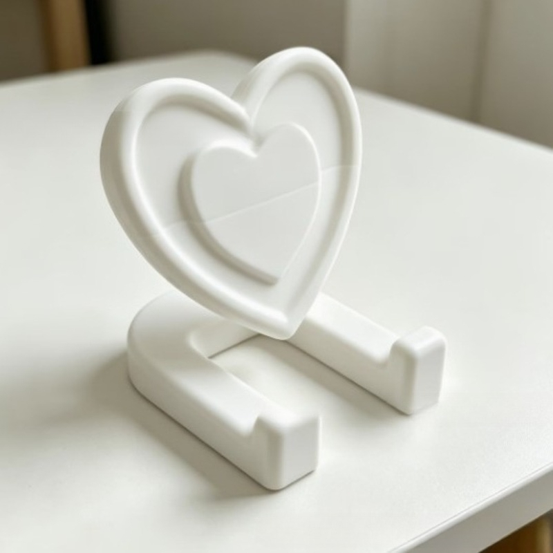 3Dプリントされたバレンタインデーのロマンチックなハート型ス - Tablet Accessories 3D Print のレビューと価格