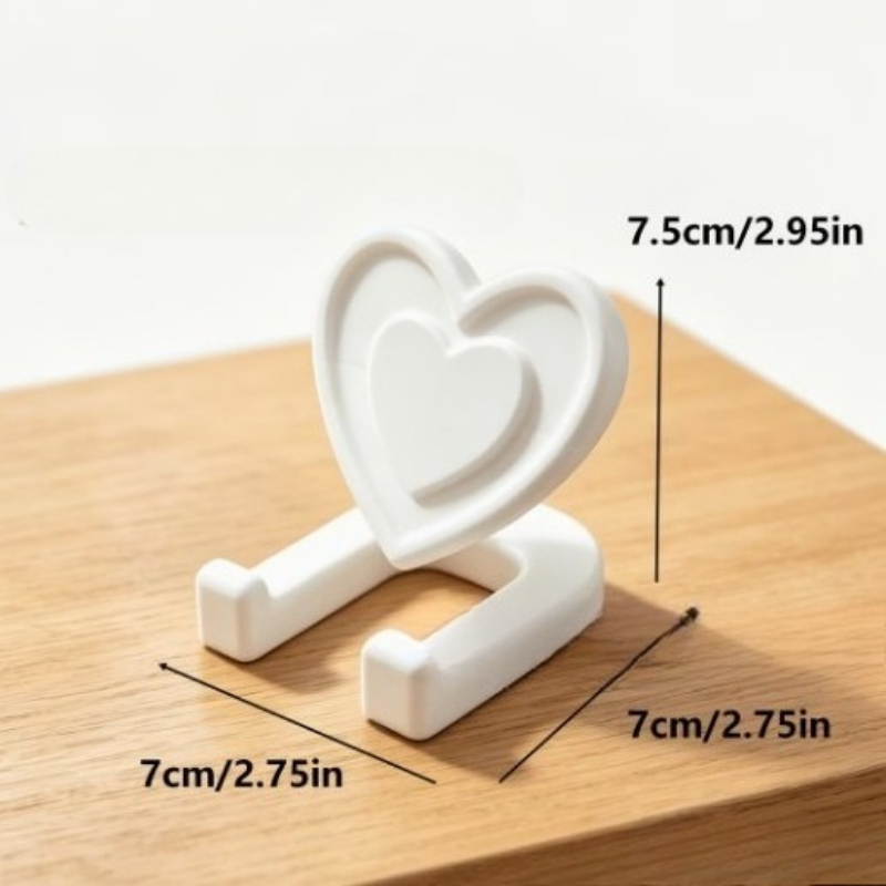 3Dプリントされたバレンタインデーのロマンチックなハート型ス - Tablet Accessories 3D Print のレビューと価格