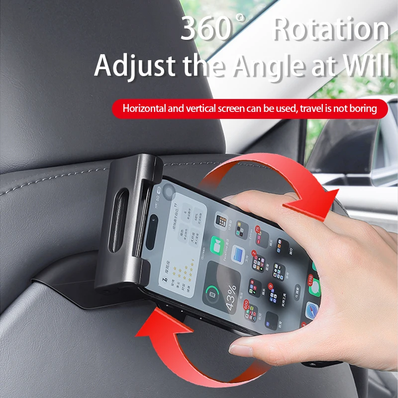 車の後部座席用ヘッドレスト,テスラマウント,電話スタンド,3 - Car Accessories Tablet Holder のレビューと価格