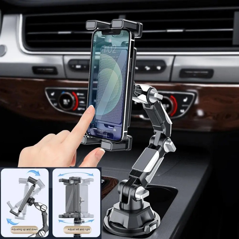 車載カップホルダー用タブレット・スマホホルダー、調整可能なロ - Tablet Accessories Must Have のレビューと価格